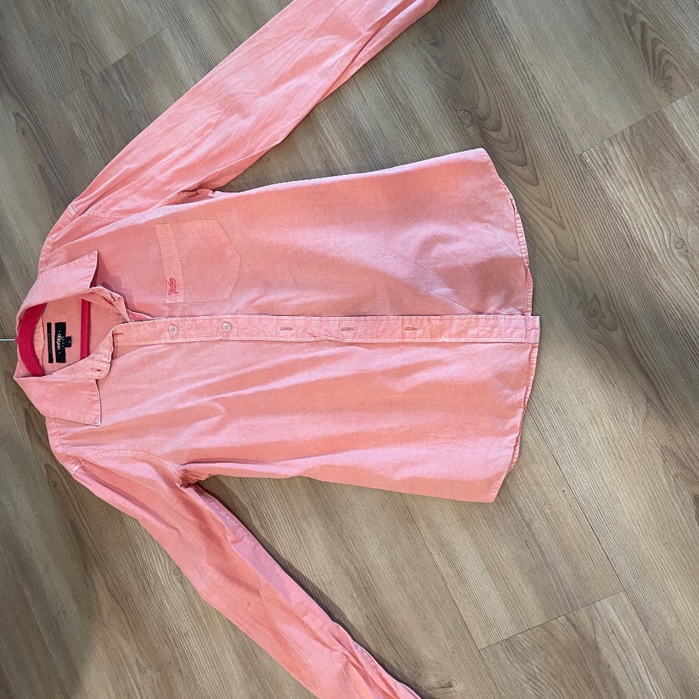 Boyfriend button-up t-shirt size Medium